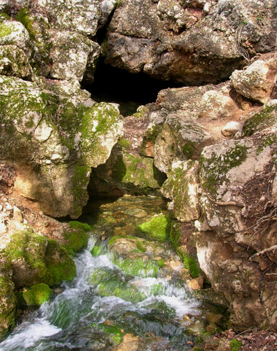 Пещера-источник Алешкина Вода